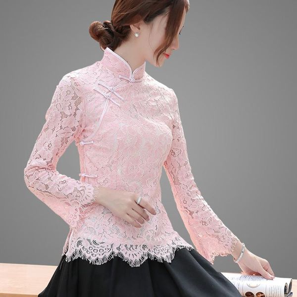 2020 summer women chinese traditional embroidery clothing chinese colar shirt pink lace qipao tang suit online store, Red
2020 summer women chinese traditional embroidery clothing chinese colar shirt pink lace qipao tang suit online store, Red