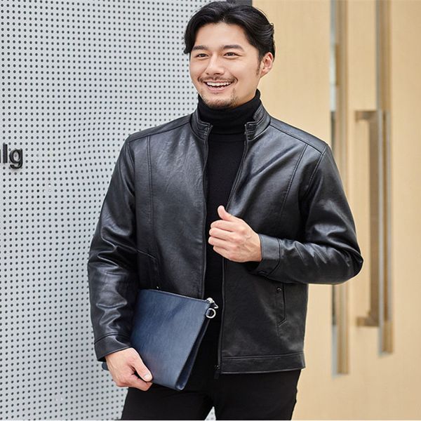 leather jacket men thick pu leather coat winter male steam punk motorcycle jackets plus size clothes jaqueta de couro masculina, Black
leather jacket men thick pu leather coat winter male steam punk motorcycle jackets plus size clothes jaqueta de couro masculina, Black