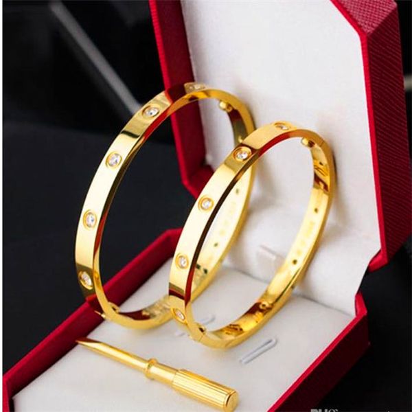 rose gold 316l stainless steel screw bangle bracelet with screwdriver and stone screws with box ing, Black
rose gold 316l stainless steel screw bangle bracelet with screwdriver and stone screws with box ing, Black