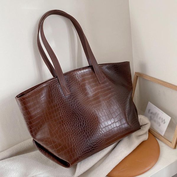fashion women's stone leather handbag wild solid color messenger bag female crocodile bucket shoulder bags large-capacity
fashion women's stone leather handbag wild solid color messenger bag female crocodile bucket shoulder bags large-capacity