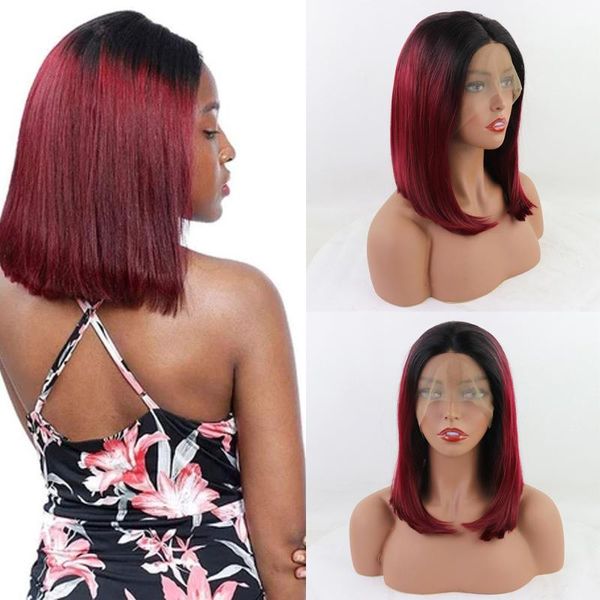 paff black root synthetic 13*4 lace front wigs for black women 16inch cosplay silky straight short bob cut lace front wigs
paff black root synthetic 13*4 lace front wigs for black women 16inch cosplay silky straight short bob cut lace front wigs