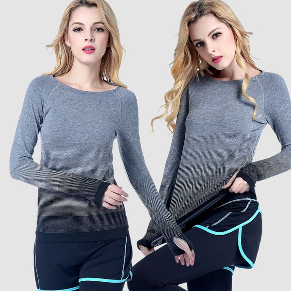and households sports long sleeve gradient color women's t-shirt running quick-dry yoga clothes autumn and winter crew neck fitn, White;red
and households sports long sleeve gradient color women's t-shirt running quick-dry yoga clothes autumn and winter crew neck fitn, White;red