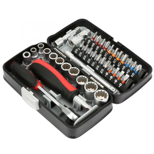screwdriver lever woodworking tool set 38pcs mini ratchet handle screwdriver socket set wrench tool kit repair
screwdriver lever woodworking tool set 38pcs mini ratchet handle screwdriver socket set wrench tool kit repair