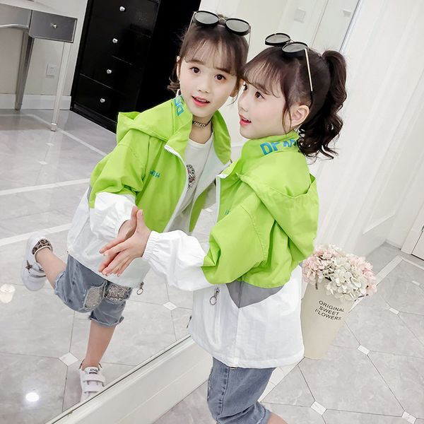 children's waterproof jacket baby girls hooded hiking windbreaker coat kids summer sun protection beach outlet clothes, Blue;gray
children's waterproof jacket baby girls hooded hiking windbreaker coat kids summer sun protection beach outlet clothes, Blue;gray