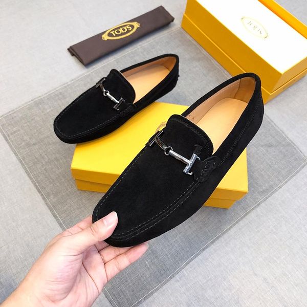 new style luxury men's casual formal wear leather shoes fashion design brand classic retro men's shoes frosted leather upper soft, Black
new style luxury men's casual formal wear leather shoes fashion design brand classic retro men's shoes frosted leather upper soft, Black