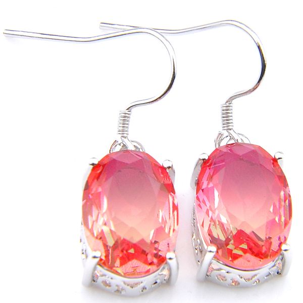 luckyshine10 pair birthday party gifts earring new oval tourmaline gems silver cubic zirconia crystal fashion charm women dangle earrings 
luckyshine10 pair birthday party gifts earring new oval tourmaline gems silver cubic zirconia crystal fashion charm women dangle earrings