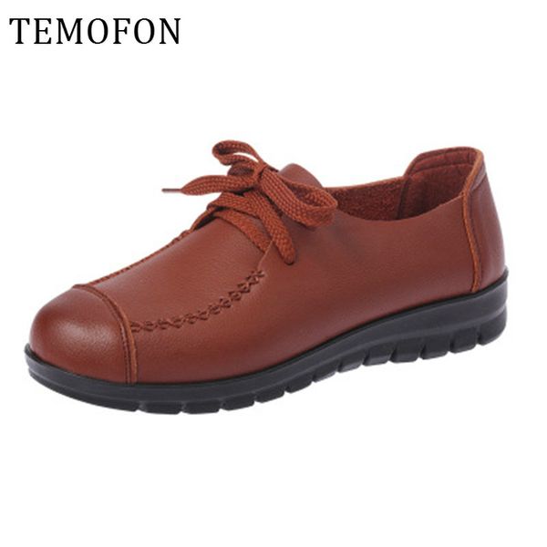 flats shoes women female casual flat women loafers shoes lace up leather moccains women's ballet schoenen vrouw hvt642, Black
flats shoes women female casual flat women loafers shoes lace up leather moccains women's ballet schoenen vrouw hvt642, Black
