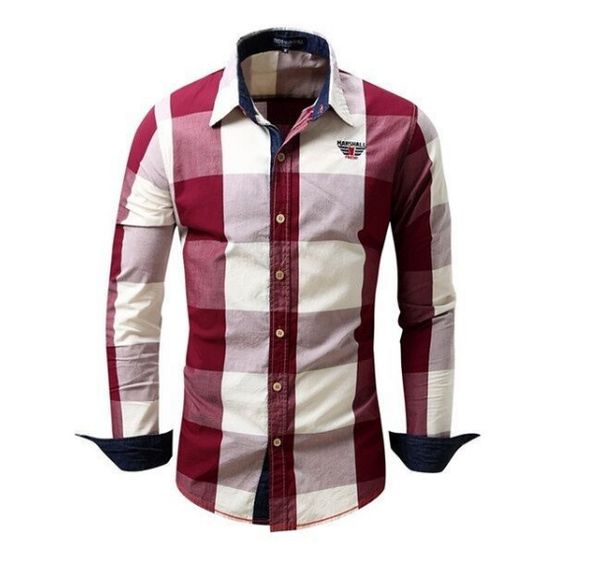 zogaa 2019 spring autumn men fashion brand dyed plaid cotton shirt men's long-sleeved casual cotton thick casual shirt sale, White;black
zogaa 2019 spring autumn men fashion brand dyed plaid cotton shirt men's long-sleeved casual cotton thick casual shirt sale, White;black