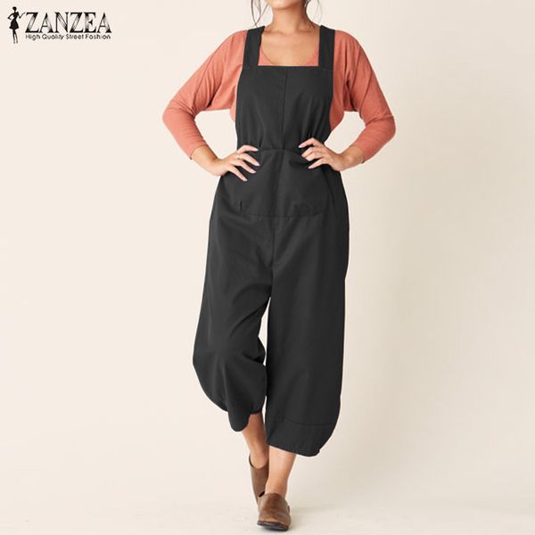 zanzea womens jumpsuit ladies strappy back crissed jumpsuits ladies vintage overalls eompers long lantern combinaison plus size, Black;white
zanzea womens jumpsuit ladies strappy back crissed jumpsuits ladies vintage overalls eompers long lantern combinaison plus size, Black;white