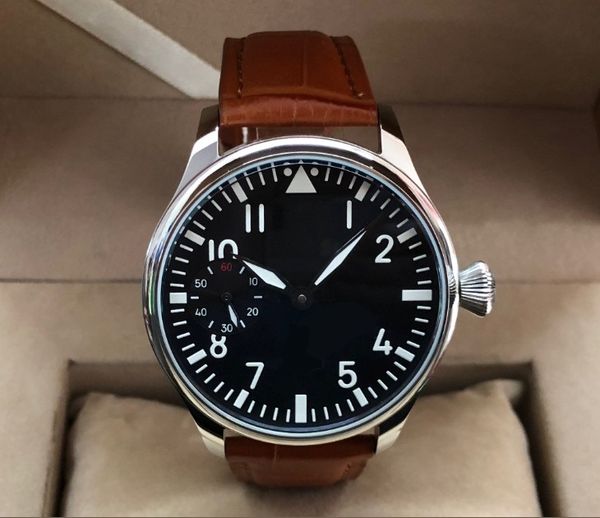 sapphire crystal or mineral glass asian 6497 mechanical hand wind movement men's watch luminous butterfly buckle p05-20, Slivery;brown
sapphire crystal or mineral glass asian 6497 mechanical hand wind movement men's watch luminous butterfly buckle p05-20, Slivery;brown