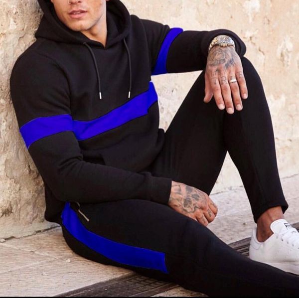 gym clothing men's sets fashion sportswear tracksuits 2021 male hip hop hoodies sweatshirts outwear sport suits, White;black
gym clothing men's sets fashion sportswear tracksuits 2021 male hip hop hoodies sweatshirts outwear sport suits, White;black