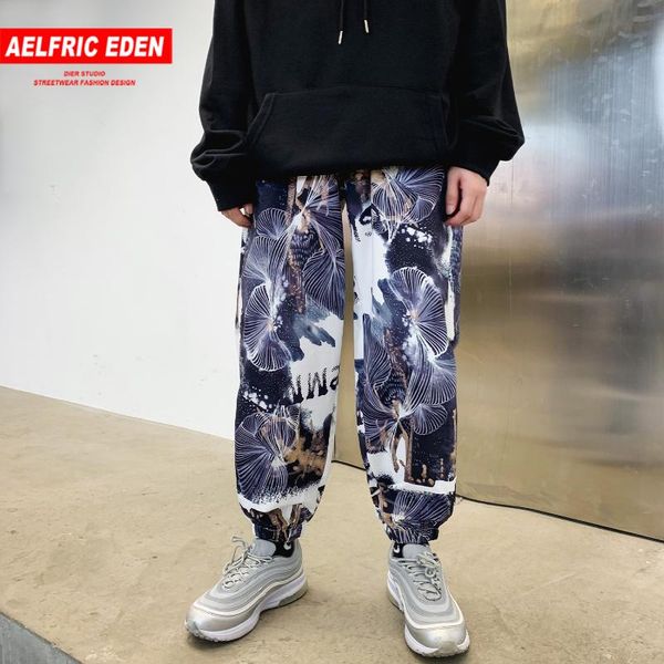 aelfric eden 2020 spring new hip-hop street harem pants personalized color block printed harem pants jogger elasticated trousers, Black
aelfric eden 2020 spring new hip-hop street harem pants personalized color block printed harem pants jogger elasticated trousers, Black