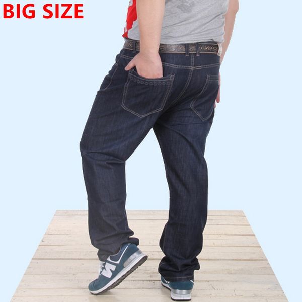 plus size spring and autumn seasons straight jeans men leisure trousers pants men fat xxl add fertilizer increased, Blue
plus size spring and autumn seasons straight jeans men leisure trousers pants men fat xxl add fertilizer increased, Blue