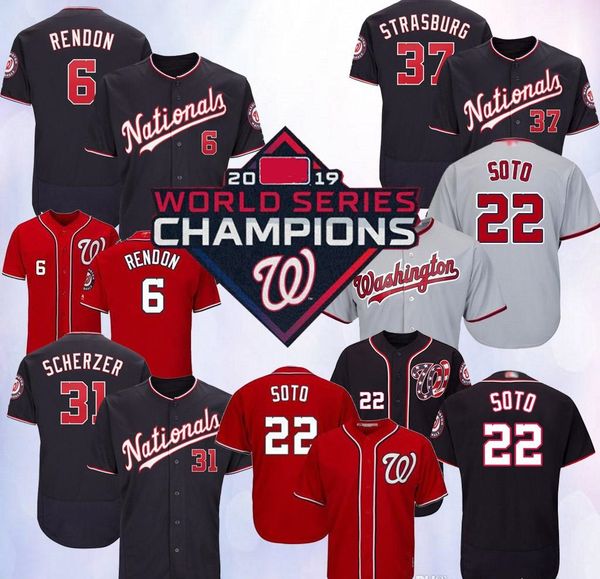 2019 ws champions national juan soto howie kendrick max scherzer trea turner anthony rendon ryan zimmerman stephen strasburg jerseys, Blue;black
2019 ws champions national juan soto howie kendrick max scherzer trea turner anthony rendon ryan zimmerman stephen strasburg jerseys, Blue;black