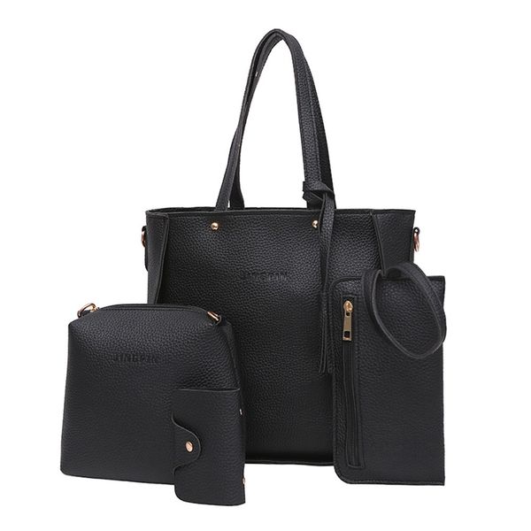 fashion women four set handbag shoulder bags four pieces tote bag crossbody wallet borsa a tracolla 2019 new#40
fashion women four set handbag shoulder bags four pieces tote bag crossbody wallet borsa a tracolla 2019 new#40