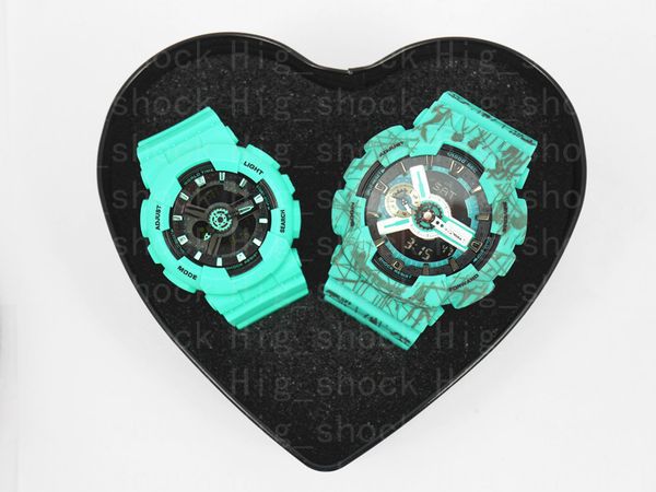 brand new couple watch gift baby all functions water resistant g sports watch with heart box for lover for family, Slivery;brown
brand new couple watch gift baby all functions water resistant g sports watch with heart box for lover for family, Slivery;brown