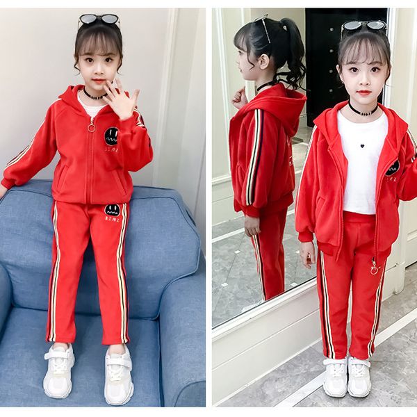 kids brand clothing suit girls luxury fashion clothing sets smiley pattern two-piece sets sportswear warm keeping 2019 autumn quality, White
kids brand clothing suit girls luxury fashion clothing sets smiley pattern two-piece sets sportswear warm keeping 2019 autumn quality, White