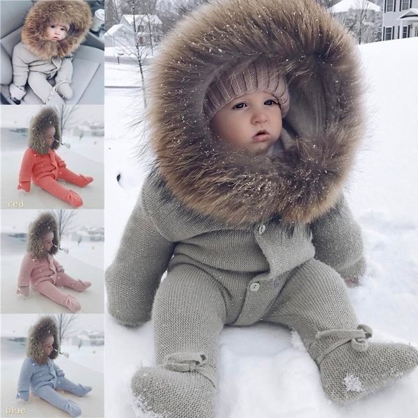 Jamickiki Winter Outwear Baby Boys and Girls Fashion Pants Big Fur Collar Warm Jumpsuit Baby Hoody Knit Romper Jumpsuit
Jamickiki Winter Outwear Baby Boys and Girls Fashion Pants Big Fur Collar Warm Jumpsuit Baby Hoody Knit Romper Jumpsuit