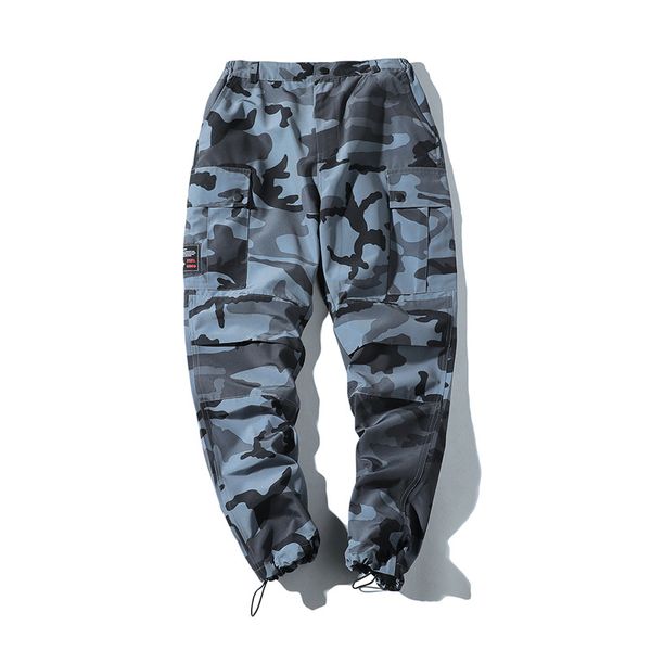 men's pants mens hip streetwear camouflage cargo joggers spring style harem trousers casual male, Black
men's pants mens hip streetwear camouflage cargo joggers spring style harem trousers casual male, Black