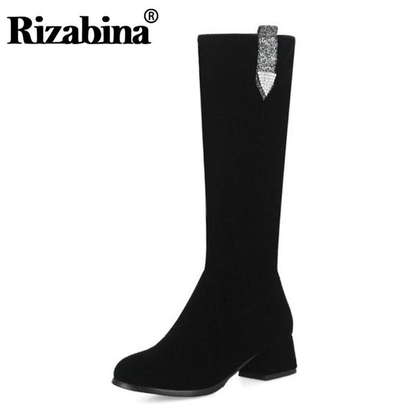 rizabina women knee boots crystal shine women shoes winter fur warm long boots fashion shoes woman footwear size 33-41, Black
rizabina women knee boots crystal shine women shoes winter fur warm long boots fashion shoes woman footwear size 33-41, Black