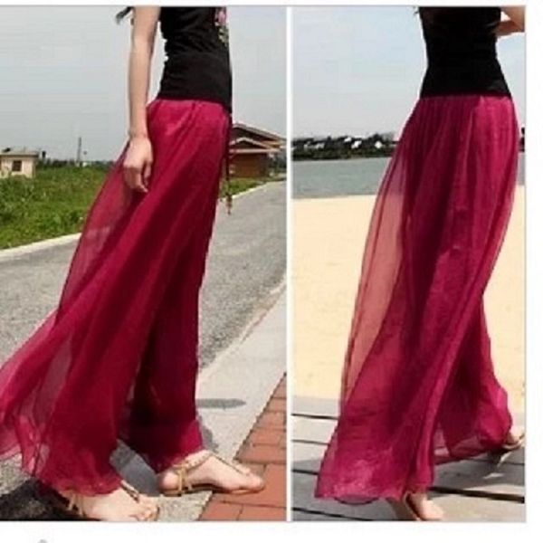 sarongs beach dress pants ladies large size pure color leisure style 2021 spring summer chiffon high waist loose holiday pant, Blue;gray
sarongs beach dress pants ladies large size pure color leisure style 2021 spring summer chiffon high waist loose holiday pant, Blue;gray