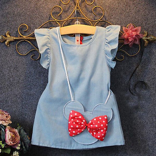 girls dress 2018 summer new arrivals 0-3 years old female baby soft bag girl child baby cute denim dress, Red;yellow
girls dress 2018 summer new arrivals 0-3 years old female baby soft bag girl child baby cute denim dress, Red;yellow