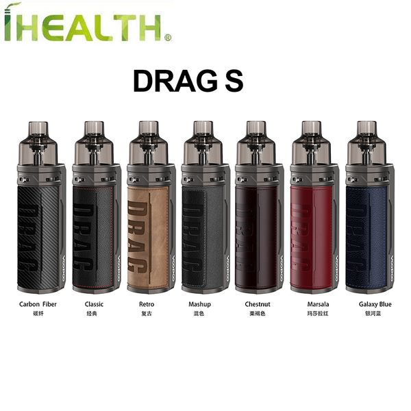 Оригинальный VOOPOO Drag S Box Kit 2500mAh встроенный аккумулятор 4,5 мл Drag S Картридж Совместимость со всеми катушками PnP
Оригинальный VOOPOO Drag S Box Kit 2500mAh встроенный аккумулятор 4,5 мл Drag S Картридж Совместимость со всеми катушками PnP