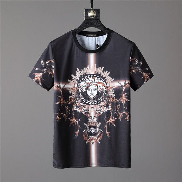 2019 new leisure time men's wear cotton large-size short-sleeved t-shirt summer t shirts phillip ing, White;black
2019 new leisure time men's wear cotton large-size short-sleeved t-shirt summer t shirts phillip ing, White;black