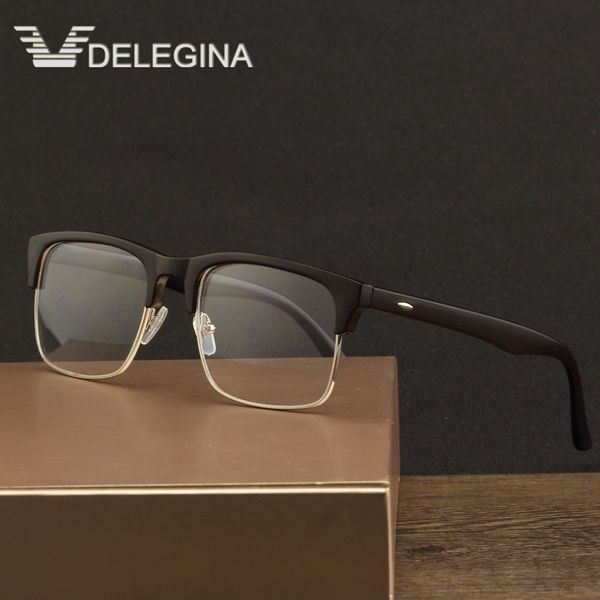 new half rim clear lenses men eye glasses frame for prescription eyewear myopia optical eyeglasses accessories wholesales, Silver
new half rim clear lenses men eye glasses frame for prescription eyewear myopia optical eyeglasses accessories wholesales, Silver