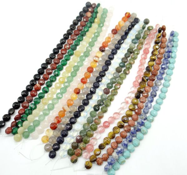 natural stone turquoises quartz crystal lapis tiger ey opal round section beads pendant jewelry making necklace accessories25pcs
natural stone turquoises quartz crystal lapis tiger ey opal round section beads pendant jewelry making necklace accessories25pcs