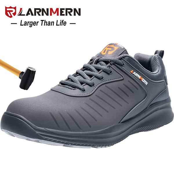 larnmern mens work shoes steel toe safety shoes comfortable lightweight anti-smashing anti-puncture construction sneaker, Black
larnmern mens work shoes steel toe safety shoes comfortable lightweight anti-smashing anti-puncture construction sneaker, Black