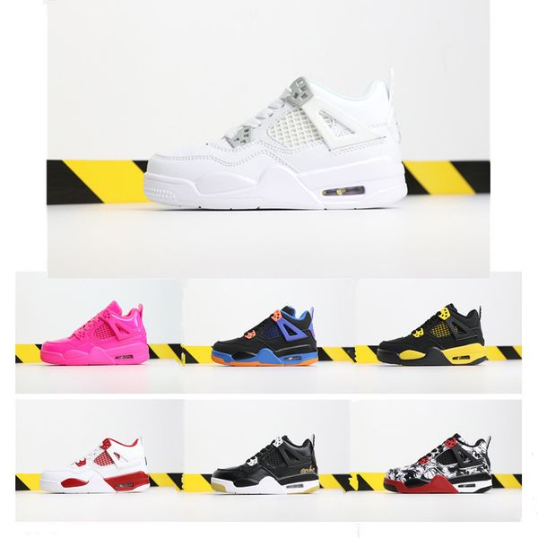 2019 new jumpman iv 4 children's basketball shoes kid for 4s black blue red purple men women athletic sneakers size 28-35
2019 new jumpman iv 4 children's basketball shoes kid for 4s black blue red purple men women athletic sneakers size 28-35