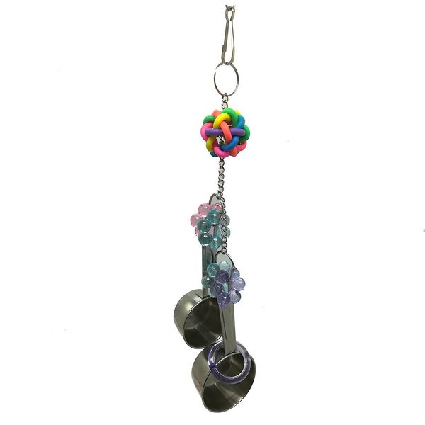 amazon classic fund bird parrot toys stainless steel gnaw toys two pot string pets articles
amazon classic fund bird parrot toys stainless steel gnaw toys two pot string pets articles