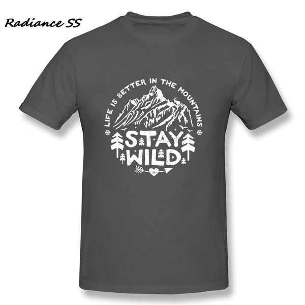 2019 t-shirts men stay wild casual graphic mountains tee shirts short sleeve clothing camiseta, White;black
2019 t-shirts men stay wild casual graphic mountains tee shirts short sleeve clothing camiseta, White;black