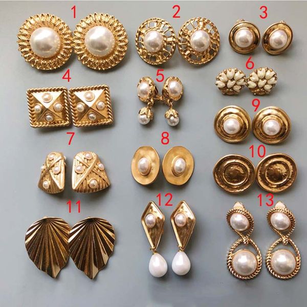 vintage gold geometric big round clip earrings for women baroque style elegant pearl statement earrings jewelry, Silver
vintage gold geometric big round clip earrings for women baroque style elegant pearl statement earrings jewelry, Silver