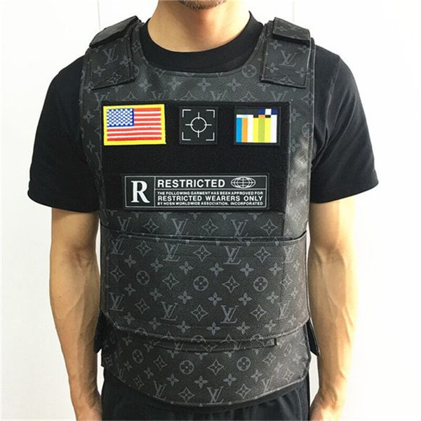 new mens designer vests of fashion retro print motorcycle vest mens hip hop pockets waistcoats bundy bag back pack vest model real shot, Black;white
new mens designer vests of fashion retro print motorcycle vest mens hip hop pockets waistcoats bundy bag back pack vest model real shot, Black;white