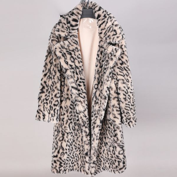 2019 fashion new products winter long women's clothing natural wool sheepskin teddy bear coat warm loose clothes, Black
2019 fashion new products winter long women's clothing natural wool sheepskin teddy bear coat warm loose clothes, Black