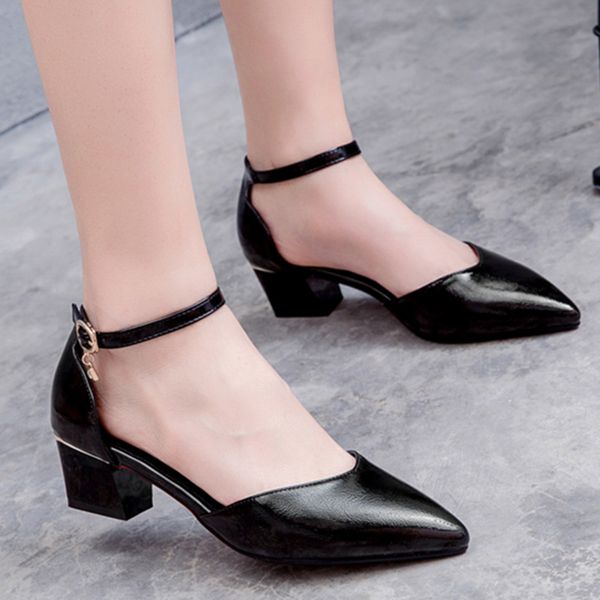 elegant plus size 32-43 pointed toe black red woman shoes chunky heels shoes woman pumps female sandals
elegant plus size 32-43 pointed toe black red woman shoes chunky heels shoes woman pumps female sandals