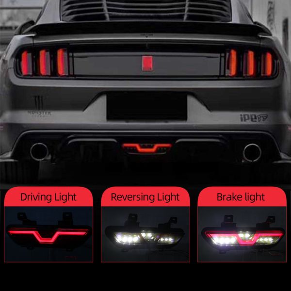 1pcs for ford mustang 2015 2016 2017 2018 2019 2020 car led reflector rear fog lamp brake light backup lamp rear bumper light
1pcs for ford mustang 2015 2016 2017 2018 2019 2020 car led reflector rear fog lamp brake light backup lamp rear bumper light