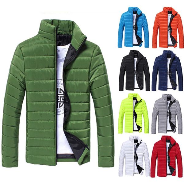 men student solid color stand collar long sleeve warm cotton quilted coat jacket shipping new fashion student male overcoat, Black
men student solid color stand collar long sleeve warm cotton quilted coat jacket shipping new fashion student male overcoat, Black