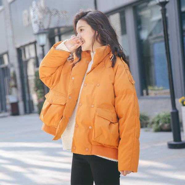 jacket female bf style thick short bread winter coat women manteau femme hiver cotton padded winter jacket warm outerwear c5137, Black
jacket female bf style thick short bread winter coat women manteau femme hiver cotton padded winter jacket warm outerwear c5137, Black