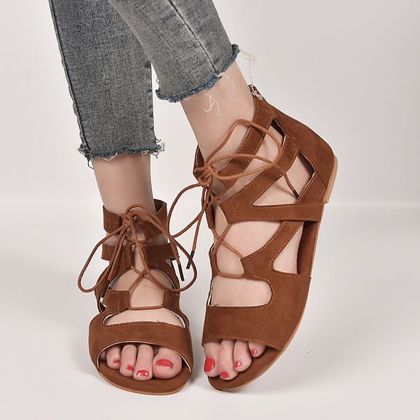 woman sandals 2019 fashion cross-strap summer shoes ladies flat shoes open toe cover heel women size 34-43, Black
woman sandals 2019 fashion cross-strap summer shoes ladies flat shoes open toe cover heel women size 34-43, Black