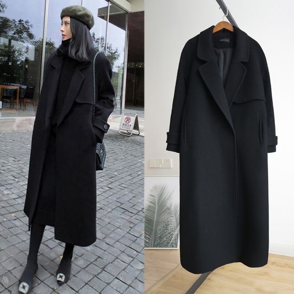 fashion 2019 fall /autumn casual trench coats simple classic long trench coat black female windbreaker, Tan;black
fashion 2019 fall /autumn casual trench coats simple classic long trench coat black female windbreaker, Tan;black