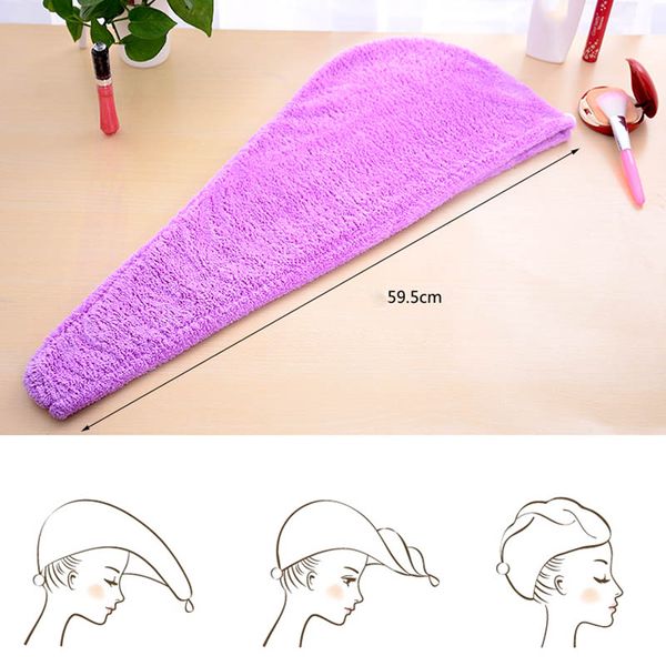 womens hair drying towel coral velvet makeup cosmetics cap lady girl quick dry bath head wrap hat bathing tool ser88
womens hair drying towel coral velvet makeup cosmetics cap lady girl quick dry bath head wrap hat bathing tool ser88