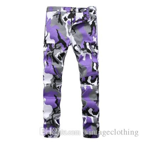 mens fashion camouflage printed jeans pants pocket decoration cargo pants demin straight casual pant four color, Blue
mens fashion camouflage printed jeans pants pocket decoration cargo pants demin straight casual pant four color, Blue