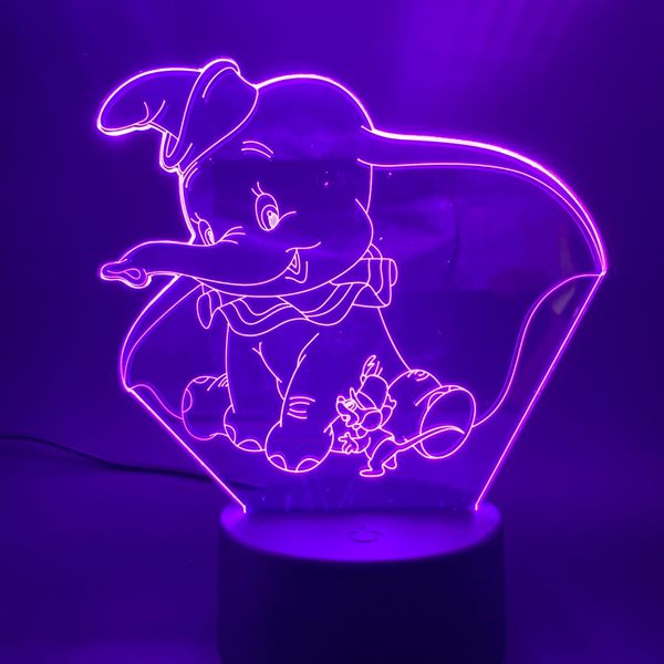 led night light cute elephant 3d lamp cartoon dumbo baby nightlight touch sensor office room deco light kid girl boy child gift
led night light cute elephant 3d lamp cartoon dumbo baby nightlight touch sensor office room deco light kid girl boy child gift