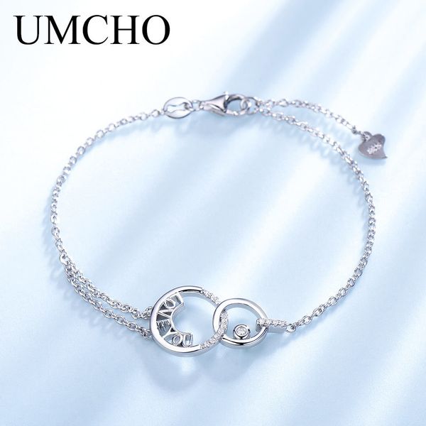 umcho 925 sterling silver bracelets love forever fashion letter bracelets female bangle for women classic engagement jewelry, Black
umcho 925 sterling silver bracelets love forever fashion letter bracelets female bangle for women classic engagement jewelry, Black