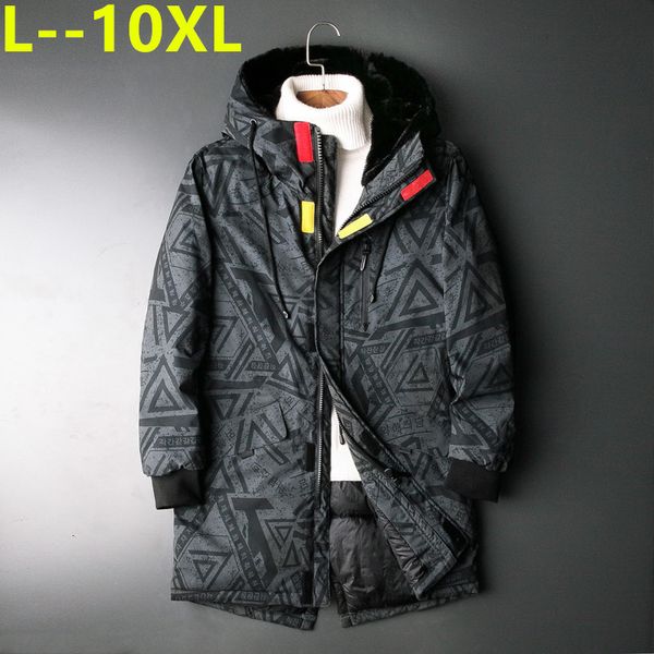 8xl 10xl popular brand men's winter loose hooded jacket print keep warm men's long cotton-padded suit coat larger plus-size, Black
8xl 10xl popular brand men's winter loose hooded jacket print keep warm men's long cotton-padded suit coat larger plus-size, Black