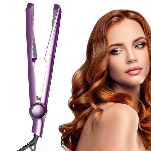 pro 2 in1 hair straightener twist curling straightening ceramic wet dry hair curler styler braiders spiral styling tools tslm1, Brown
pro 2 in1 hair straightener twist curling straightening ceramic wet dry hair curler styler braiders spiral styling tools tslm1, Brown