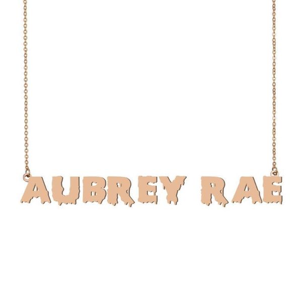 aubrey rae name necklace women cool bloody art nameplate halloween and santa's day jewelry gift for kids boys girls, Silver
aubrey rae name necklace women cool bloody art nameplate halloween and santa's day jewelry gift for kids boys girls, Silver